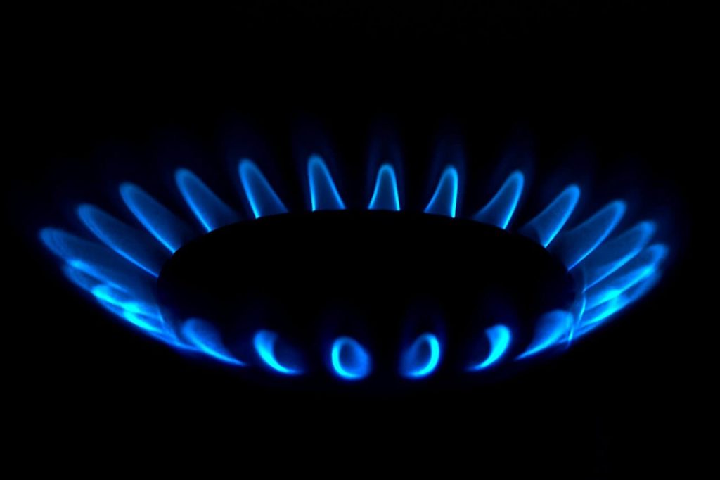 gaz ziemny wykorzystywany w kuchenkach gazowych